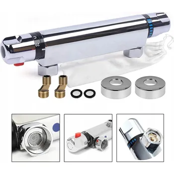 Vodovodní baterie TERMOSTATICKÁ SPRCHOVÁ BATERIE SPRCHOVÁ TERMOSTATICKÁ BATERIE CHROM