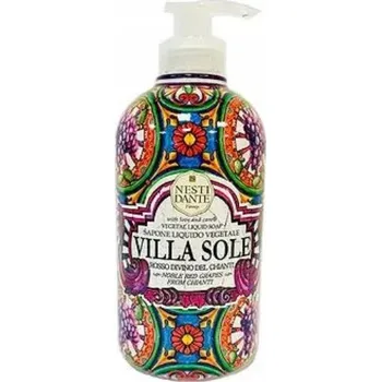 Mýdlo NESTI DANTE Villa Sole Tekuté mýdlo Rosso Divino