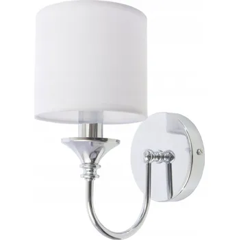 Nástěnné svítidlo Nástěnné svítidlo COSMO Light bílé, stříbrné E14 40 W