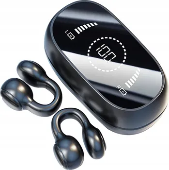 Sluchátka SŁUCHAWKI BEZPRZEWODOWE ZAUSZNE BLUETOOTH 5.3 Dva Mikrofony BASS