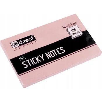 Samolepicí bločky D.rect 100 listů