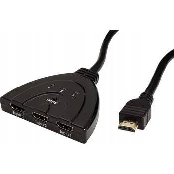 Video kabel HDMI SPLITTER ROZBOČOVAČ - 3x HDMI