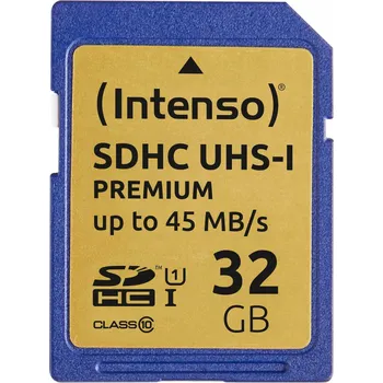 Paměťová karta MicroSD karta Intenso 32GB SDHC 32 GB