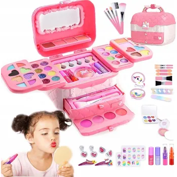 Kosmetická sada VELKÁ kosmetická Kufřík pro holčičku - sada pro malou princeznu