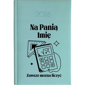 Kalendář Knižkový kalendář 2026 A5 FunnyCase modrý