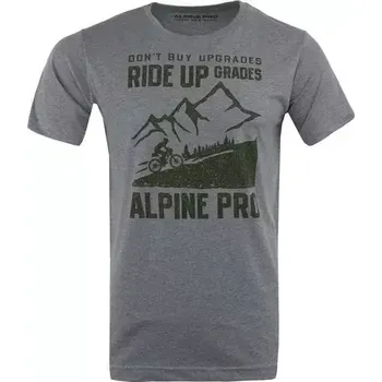 Pánské tričko ALPINE PRO ZEBARO velikost XL monument