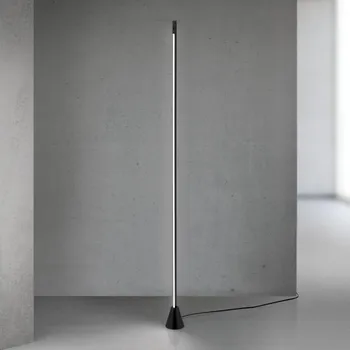 Lampička Orion- LED Stmívatelná stojací lampa se senzorem pohybu SOJIE LED/26W/230V černá