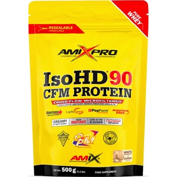 Protein Amix AmixPro IsoHD 90 CFM Protein White Chocolate & Cookies, 500g