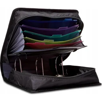 Příslušenství pro čtečku elektronické knihy Pořadač Amazon Basics se 3 kroužky na zip - DESKY