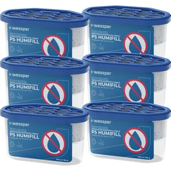 Vzduchotechnika Pohlcovač vlhkosti odvlhčovač vzduchu do skříně koupelny Wessper 6 kusů