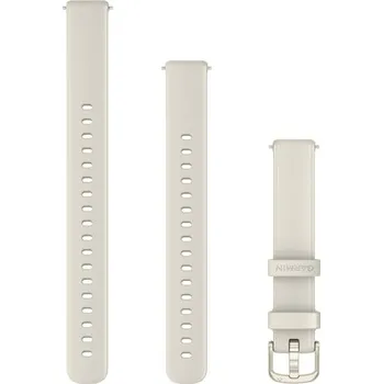 Řemínek na hodinky Řemínek Garmin Lily 2 (14mm) Bone/Lunar Gold