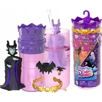 Panenka Disney princezna Royal Color Reveal 2.0. Sada malých panenka CDU HXH16