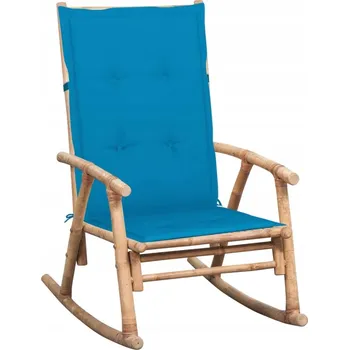 Křeslo Houpací křeslo VidaXL modré