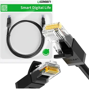 Síťový kabel Plochý síťový kabel UGREEN Ethernet Cat6 UTP 10 m