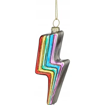 Vánoční dekorace Vánoční Koule koule - disko blesk