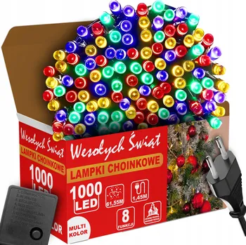 Vánoce Vánoční osvětlení na stromeček MAXSELL pro vnitřní použití, 63 m, 501 - 1000 světýlek