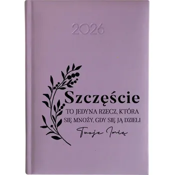 Kalendář Knižní kalendář 2026 A5 FunnyCase fialový
