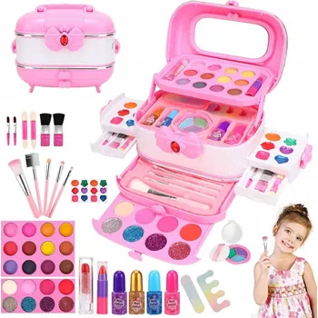 Kosmetická sada Kufřík na kosmetiku MAKE UP - malířská sada pro domácí líčení SPA