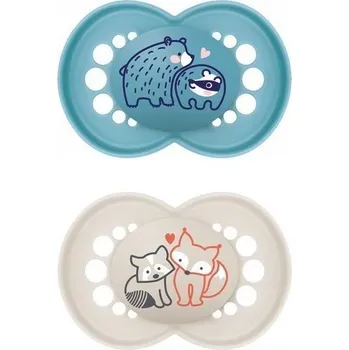 dudlíky Ortodontická silikonová Dudlík Mam, 16 m +