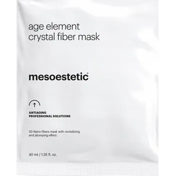 Pleťová maska Mesoestetic age element crystal fiber mask 1x 40ml pleťová maska v plátě