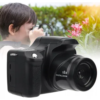 Bezpečnostní kamera 3.0" LCD DISPLEJ 18X ZOOM HD SLR FOTOAPARÁT S DLOUHÝM OBJEKTIVEM