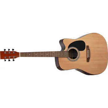 Kytara SucceBuy Akustická kytara 41" s výřezem, elektroakustická, přírodní