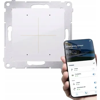 vypínač Tlačítkový ovladač Kontakt-simon Simon 54 GO DEK1W.01/11