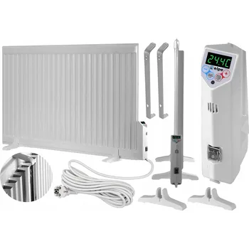 Přímotop Olejový radiátor panelový elektrický 2000 W EKO 114x60 závěsný i stojící