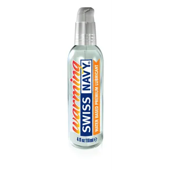 Lubrikační gel Swiss Navy Premium - Waterbased Warming Lubricant - 4 fl oz / 118 ml