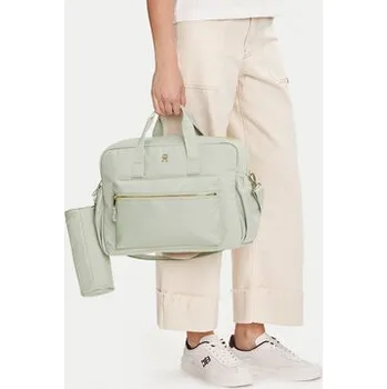 Tommy Hilfiger Taška Th Essential Changing Bag AU0AU01997 Zelená OS