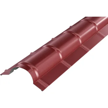 Covernit Hřebenáč oblý Classic RAL 3011 červená