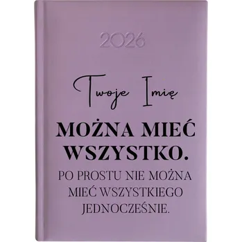 Kalendář Knižní kalendář 2026 A5 FunnyCase fialový