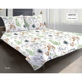 Povlečení Povlečení 160 x 200 cm s větvičkami, polní květy