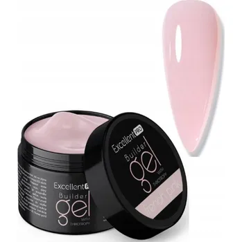 Lak na nehty Excellent Pro builder gel Gel světle francouzsky Pink 15 g