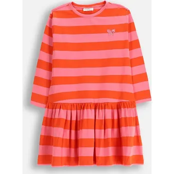 Dívčí šaty Dívčí šaty Coccodrillo růžová barva, mini, RAVE GIRL KIDS ZC5129103RGK 30X, vel. 104