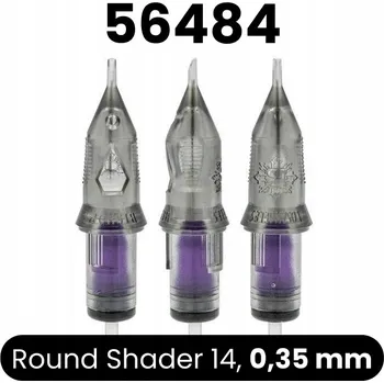 Tetovací jehla Bishop DaVinci V2 Round Shader Varianta: Bishop DaVinci V2 Round Shader 14,