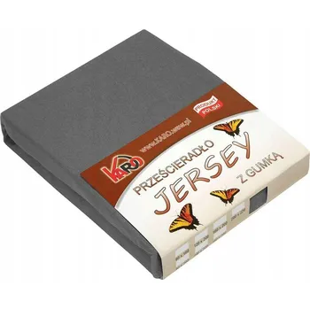 Prostěradlo Prostěradlo jersey s gumou 80x200 antracitové