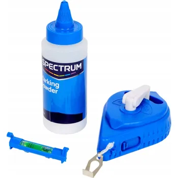 Vodováha Sada TRASERSKÝCH ŠŇŮR 30 m + provázková vodováha + KŘÍDA trasovací Tvaly