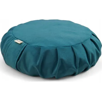 Polštář Meditační Polštář , zafu, polštář z pohankových slupek - tyrkysový