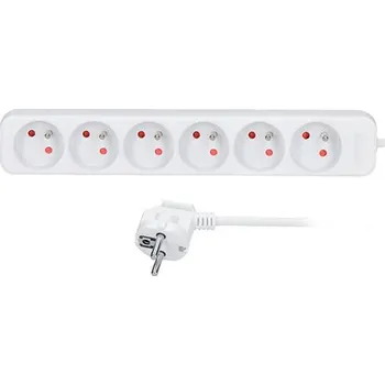 Stojací lampa Prodlužovací přívody - 6 zásuvek / 3 m 32063