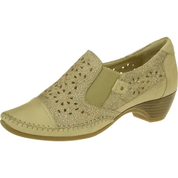 Dámské mokasíny Kožené mokasíny na podpatku Rega Shoes X629 Velikost: 37