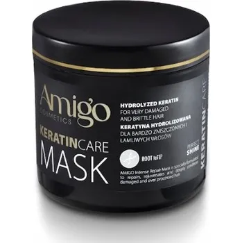 Vlasová regenerace AMIGO Keratin | Obnovující maska na vlasy 500 ml
