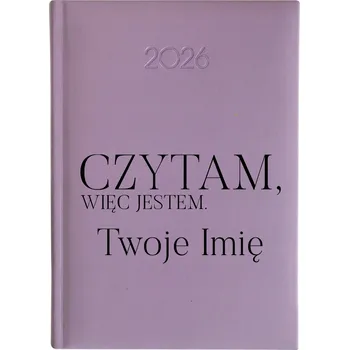 Kalendář Knižní kalendář 2026 A5 FunnyCase fialový