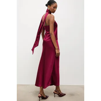 Dámská sukně Top a sukně Answear.LAB 93055.93073 burgundské 83X, vel. S