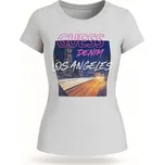 Guess dámské tričko s krátkým rukávem Gizelle Tee šedé