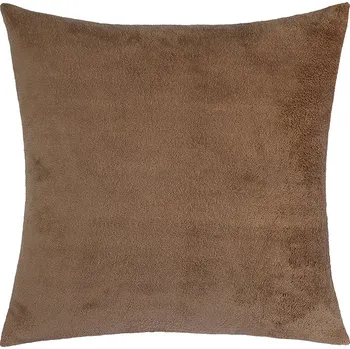 Povlak na dekorativní polštářek Bellatex Povláček MIKRO jednobarevný Kávová