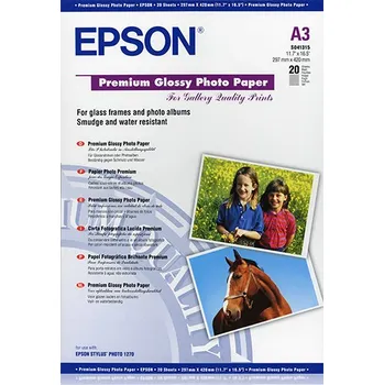 Fotopapír Fotografický papír Epson C13S041315 20 ks 255 g/m? lesklý