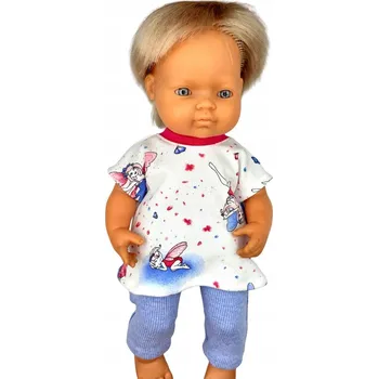 Doplněk pro panenku Šatičky - tunika s princeznami pro panenku 36-38 cm