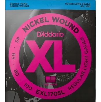 Struna pro kytaru a smyčcový nástroj D'Addario EXL 170SL struny pro baskytaru