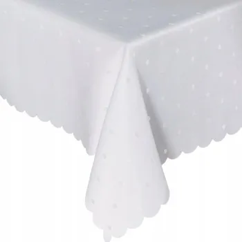 ubrus UBRUS BÍLÝ VODĚODOLNÝ Aniela 130x160cm
